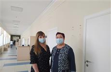 В Самаре пациентка встретилась с донором антиковидной плазмы