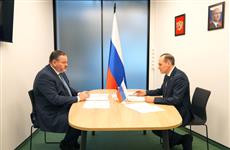 Артем Здунов встретился с министром труда и социальной защиты РФ Антоном Котяковым