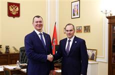 Глава Мордовии и Михаил Дегтярев обсудили перспективы развития спортивной инфраструктуры Мордовии