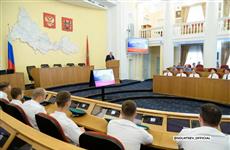 Губернатор Оренбуржья встретился с молодыми  пограничниками