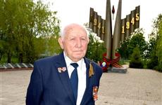 В Кинельском районе 98-летний участник ВОВ Абрам Миркин встретился с юнармейцами
