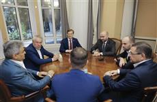 Вячеслав Федорищев провел встречу с лидером "Новых людей" Алексеем Нечаевым