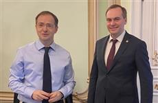 Артем Здунов провел рабочую встречу с помощником президента РФ Владимиром Мединским
