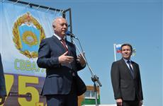 Николай Меркушкин участвует в торжественном мероприятии, приуроченном к 75-летию сызранского ВВАУЛ