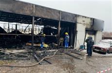 Пожар в салоне ритуальных услуг в Самаре могли устроить поджигатели