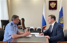 Дмитрий Азаров и Николай Шишкин обсудили вопросы реализации нацпроектов в регионе