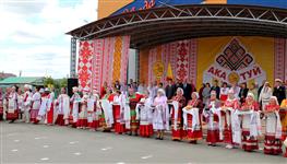 Село Белозерки на один день стало культурной чувашской столицей Поволжья