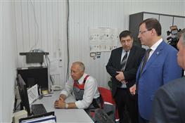 Глава региона посетил производственную площадку ООО "Орикс"