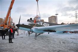 Памятник Ил-2 на Московском шоссе демонтирован