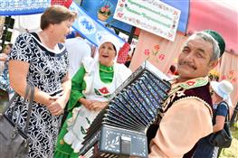 Областной сельский татарский праздник Сабантуй