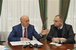 Губернатор Самарской области Николай Меркушкин встретился с делегацией Люксембурга