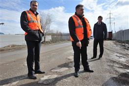Министр транспорта высказал замечания по качеству ремонта дорог на улицах Олимпийской и Победы