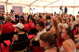 Организаторы форума "iВолга-2015" провели телемост с Брестской крепостью-Героем