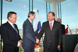 Губернатор Владимир Артяков и первый вице-премьер РФ Виктор Зубков в Австрии