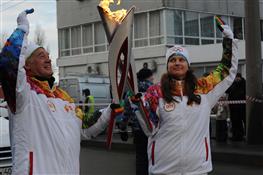 Самара принимает Эстафету Олимпийского огня
