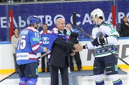 Николай Меркушкин дал старт новому сезону КХЛ в Тольятти