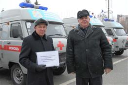 26 муниципальных больниц Самарской области получили новые машины скорой помощи