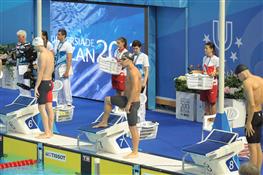 Тольяттинец Андрей Тамбовский попал в полуфинал Универсиады-2013 на 200 м баттерфляем