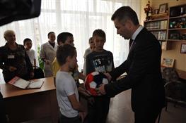 Уполномоченный по правам ребенка в РФ Павел Астахов посетил СРЦ "Подросток"