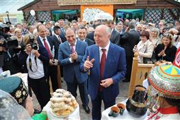 В поселке Усть-Кинельский города Кинель состоялась XVI Поволжская агропромышленная выставка