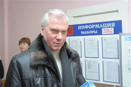 Кандидат на пост мэра Тольятти Александр Шахов принял участие в голосовании 
