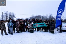 На Черновском водохранилище прошли зимние соревнования по ловле на мормышку со льда