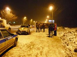 На Московском шоссе произошло крупное ДТП 