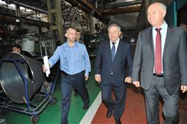 Губернатор посетил завод "Металлист-Самара"