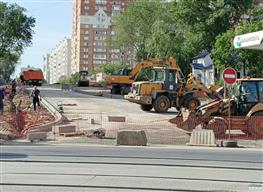 На улице Дачной начали делать дорогу