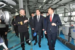Дмитрий Азаров посетил рыбоводный завод в Безенчукском районе