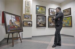 В Самаре открылась юбилейная выставка Владимира Пентюха 