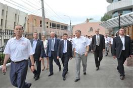 Министр транспорта РФ посетил центр управления перевозками на КбшЖД 