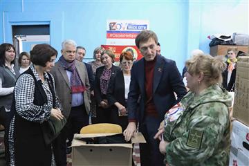 Самарские волонтеры и депутаты губернской думы совместно помогают бойцам-участникам СВО
