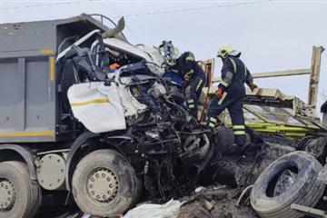 Под Самарой в ДТП с грузовиками погиб один человек 