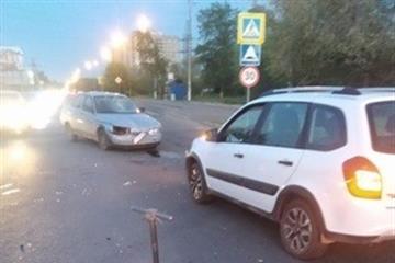 Водитель из Тольятти сбил пешехода и врезался в Lada Granta