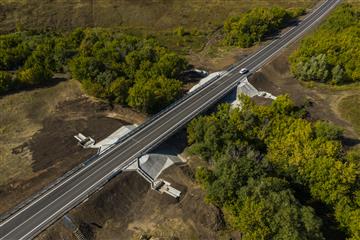 В двух районах Самарской области по нацпроекту отремонтировали дороги и мост