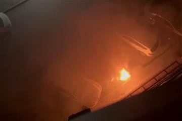 На ул. Лукачева в Самаре сгорел автомобиль