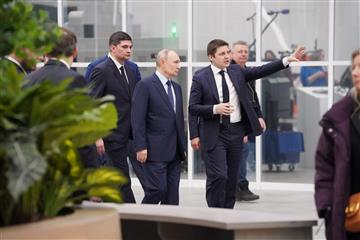 Владимир Путин открыл научно-производственный центр БАС в Тольятти