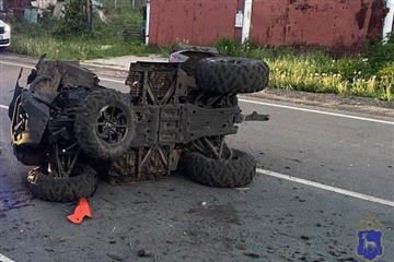 Под Тольятти погиб водитель квадроцикла