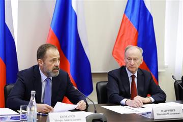 Помощник президента Российской Федерации Николай Патрушев провел совещание по развитию мультимодальных логистических центров