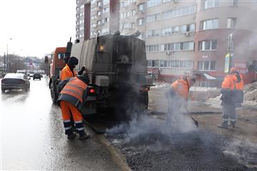 В Самаре аварийно-ямочный ремонт дорог выполнен на 36 объектах 