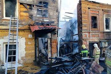 Более 100 человек ликвидировали крупный пожар в центре Самары
