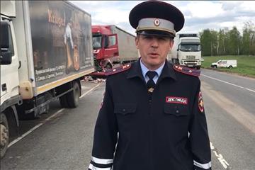 В Сызранском районе столкнулись шесть грузовиков, есть пострадавшие