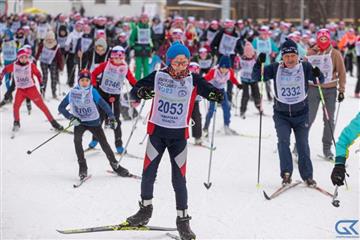 "Лыжня России-2023" в Самарской области собрала более 14 тысяч поклонников лыжного спорта