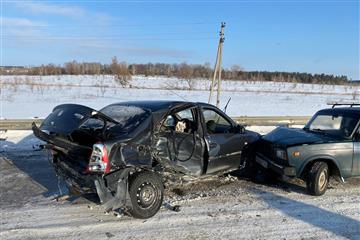 В Красноярском районе столкнулись три автомобиля, есть пострадавшие