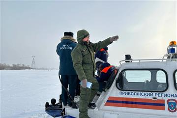 На Волге у Самары столкнулись два судна на воздушной подушке