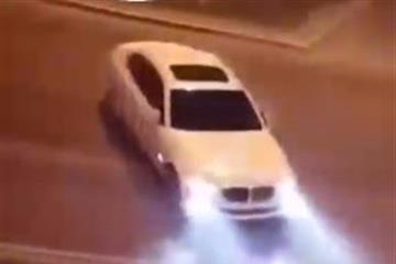 Полицейские нашли водителя, дрифтовавшего на Московском шоссе в Самаре
