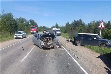 В Красноярском районе в ДТП пострадал годовалый ребенок