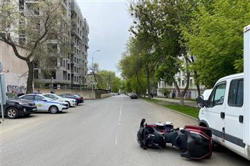 Мотоциклист попал в больницу после ДТП в центре Самары