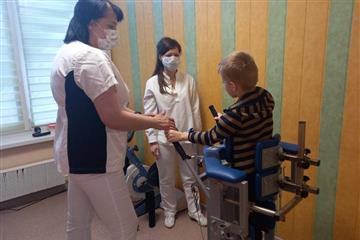 Отечественное оборудование помогает в реабилитации детей с поражением ЦНС